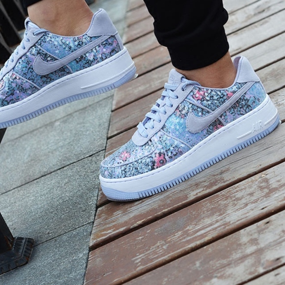 Nike Shoes - Women's Nike Air Force 1 "Glass Slipper" (Size 8)